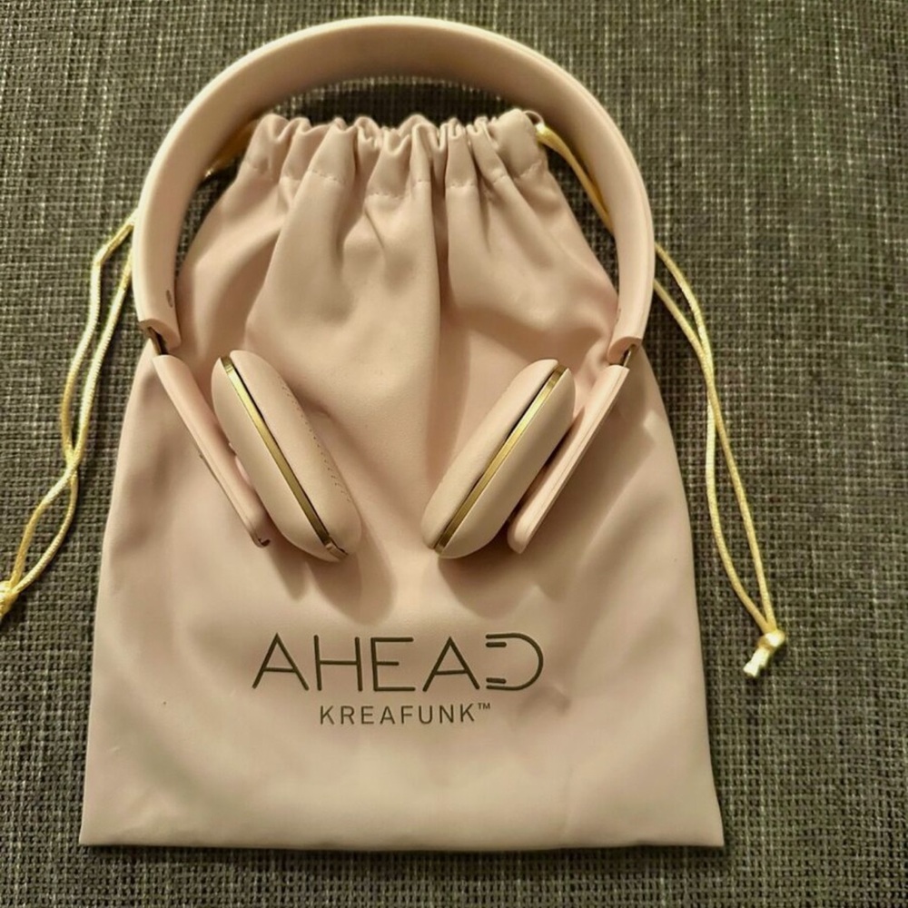 Kreafunk Ahead Wireless Bluetooth Headphones - Dusty Pink